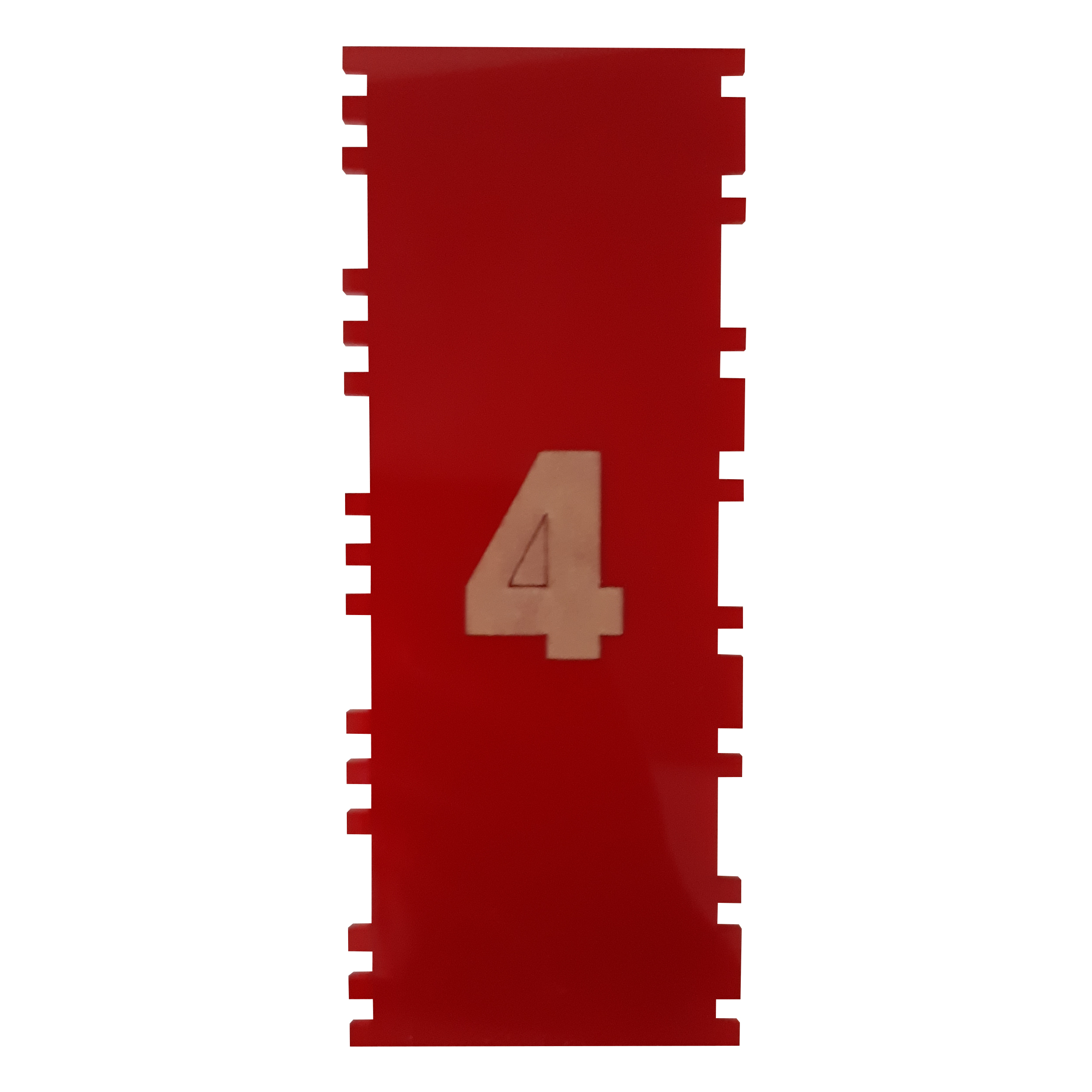 کاردک خامه کشی پی اس تی طرح گاناش مدل pe460-4