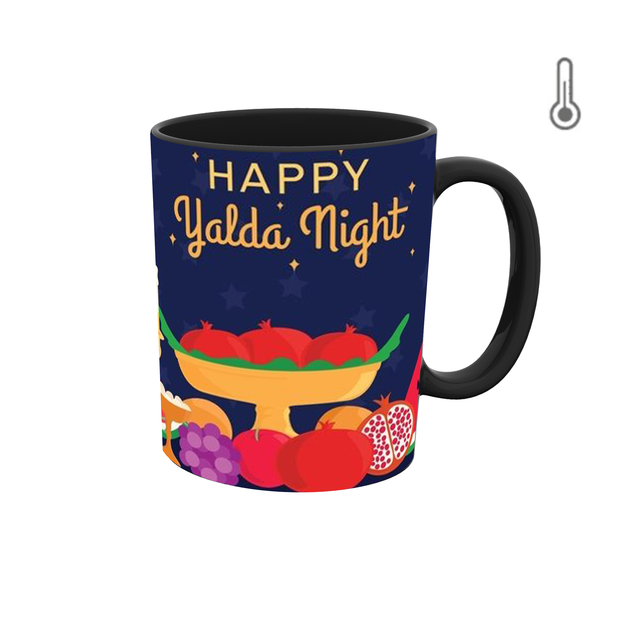 ماگ حرارتی طرح شب یلدا 