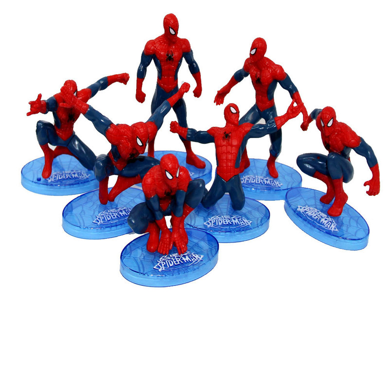 اکشن فیگور طرح اسپایدرمن مدل Cms مجموعه 7 عددی | چاوه