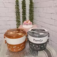 ظرف غذا پاندا دو طبقه
