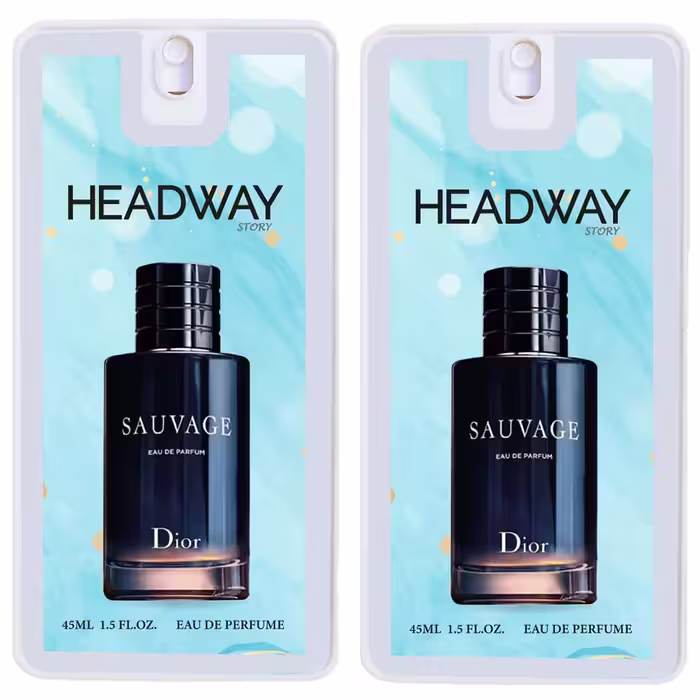 عطر جیبی مردانه هدوی مدل دیور ساواج حجم 45 میلی لیتر مجموعه 2 عددی