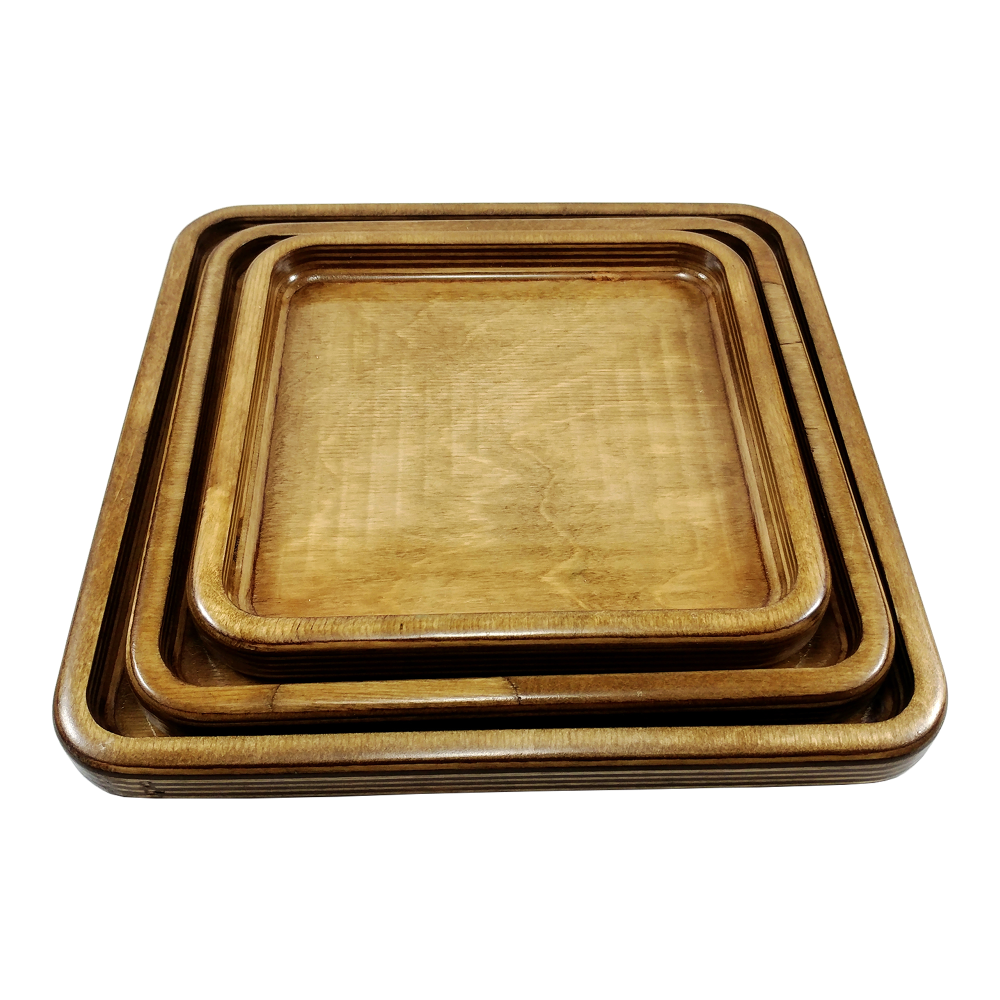 سینی سرو مدل مربع مجموعه 3 عددی