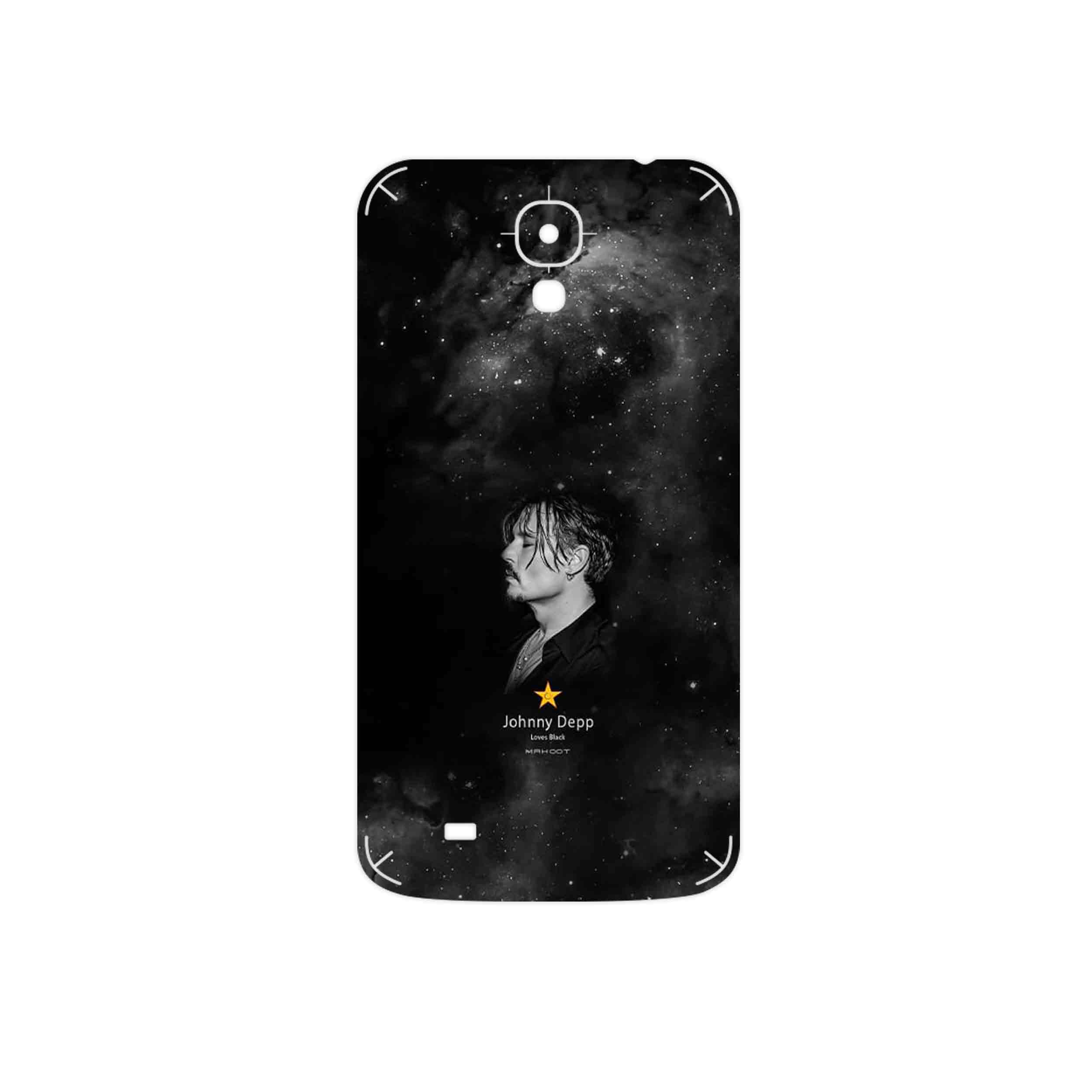 برچسب پوششی ماهوت مدل Johnny Depp مناسب برای گوشی موبایل سامسونگ Galaxy Mega 6.3 I9200