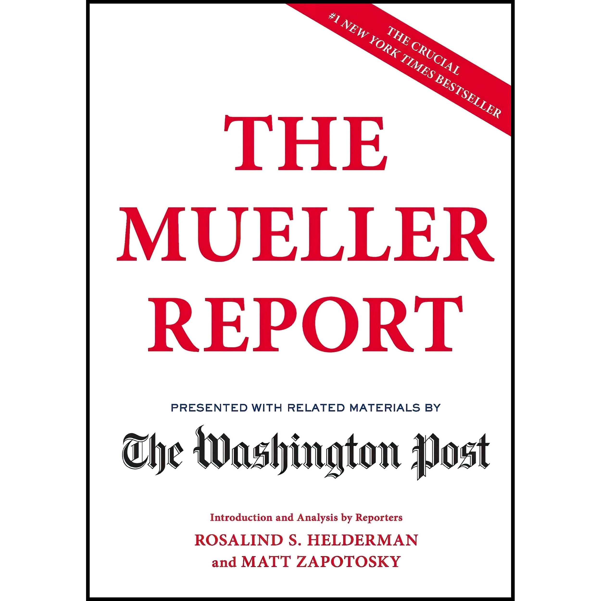 کتاب The Mueller Report اثر جمعی از نویسندگان انتشارات Scribner