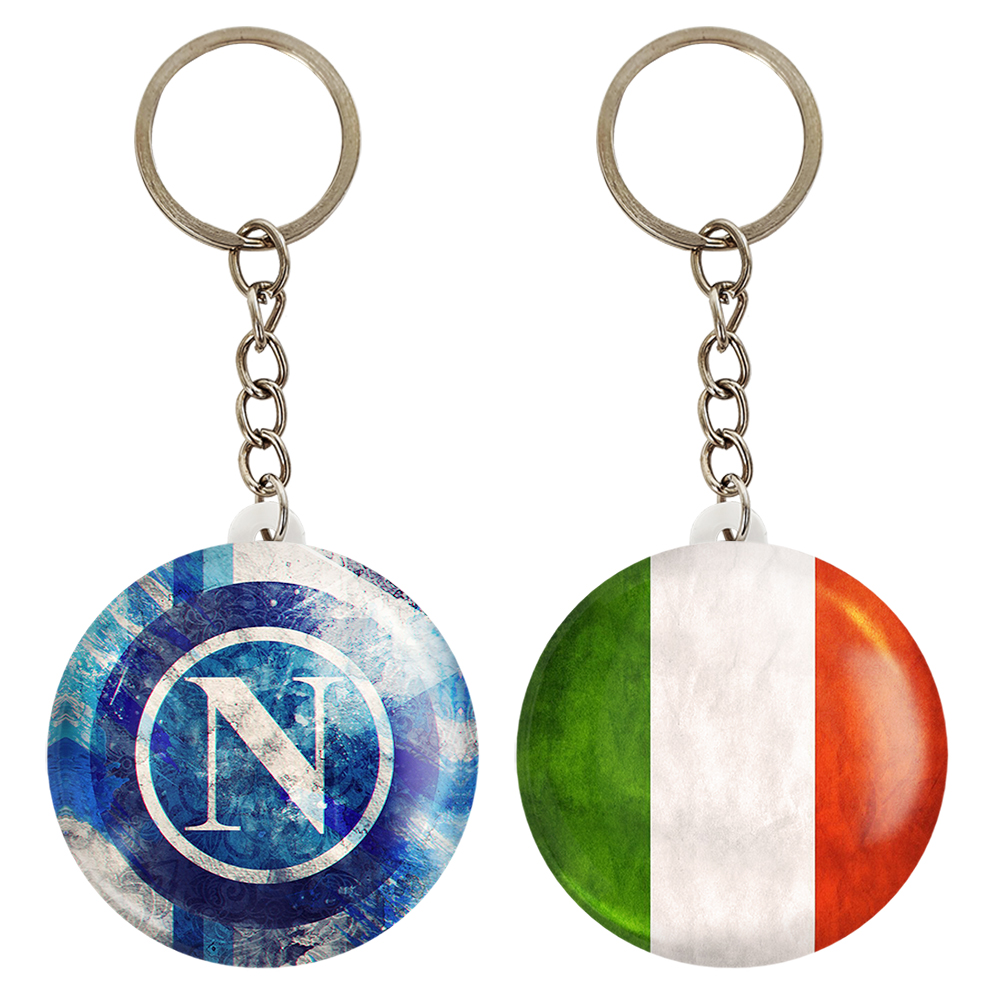 جاکلیدی خندالو مدل باشگاه ناپلی کد 19932043 مجموعه 2 عددی