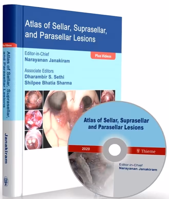 2020 Atlas of Sellar, Suprasellar, and Parasellar Lesions PDF VIDEOS - کتاب پزشکی بهار