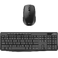 ست موس و کیبورد بی‌سیم بی‌صدا ویوو مدل KM-01