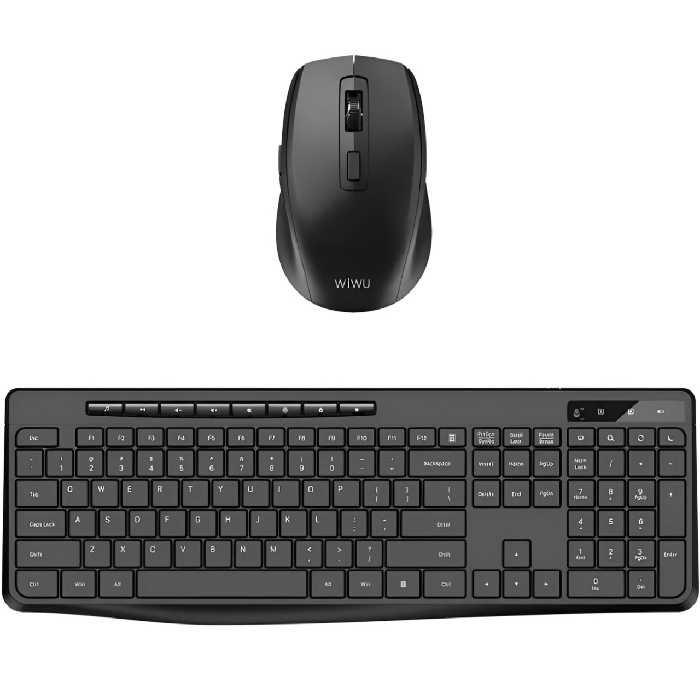 ست موس و کیبورد بی‌سیم بی‌صدا ویوو مدل KM-01