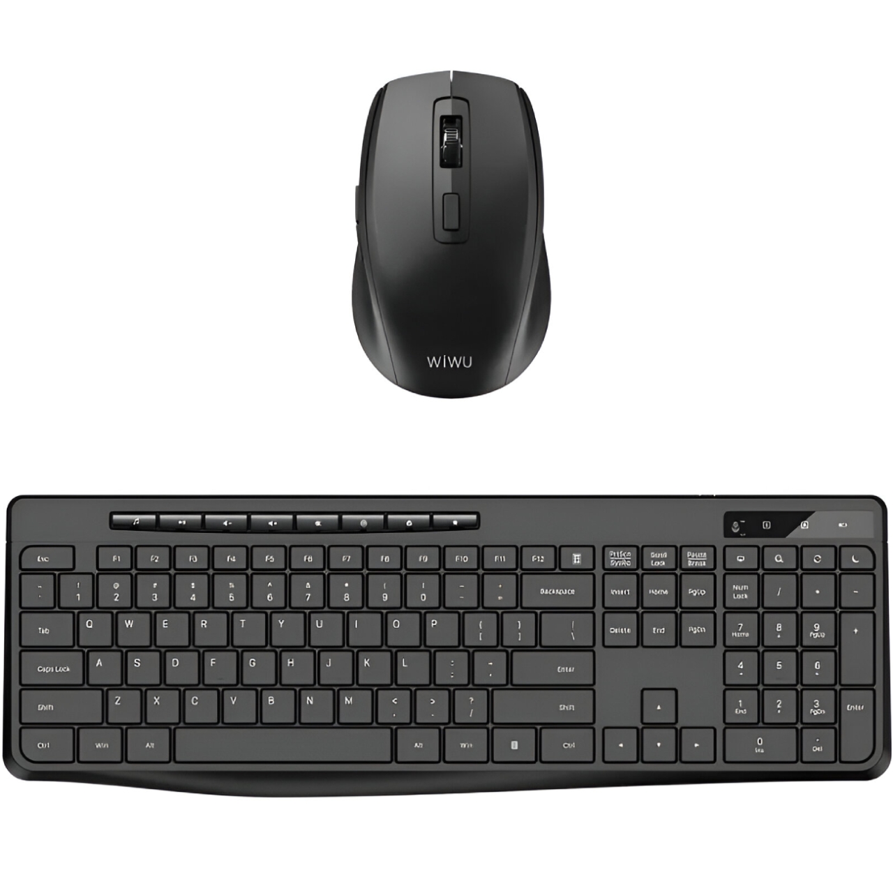 ست موس و کیبورد بی‌سیم بی‌صدا ویوو مدل KM-01