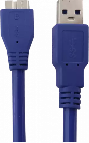 کابل هارد اکسترنال 0.3 متری USB 3.0 به AM مدل Royal