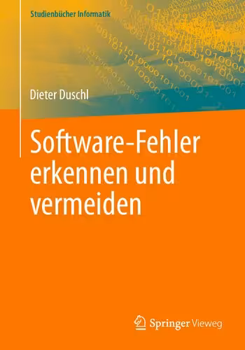 خرید و دانلود نسخه کامل کتاب Software-Fehler erkennen und vermeiden