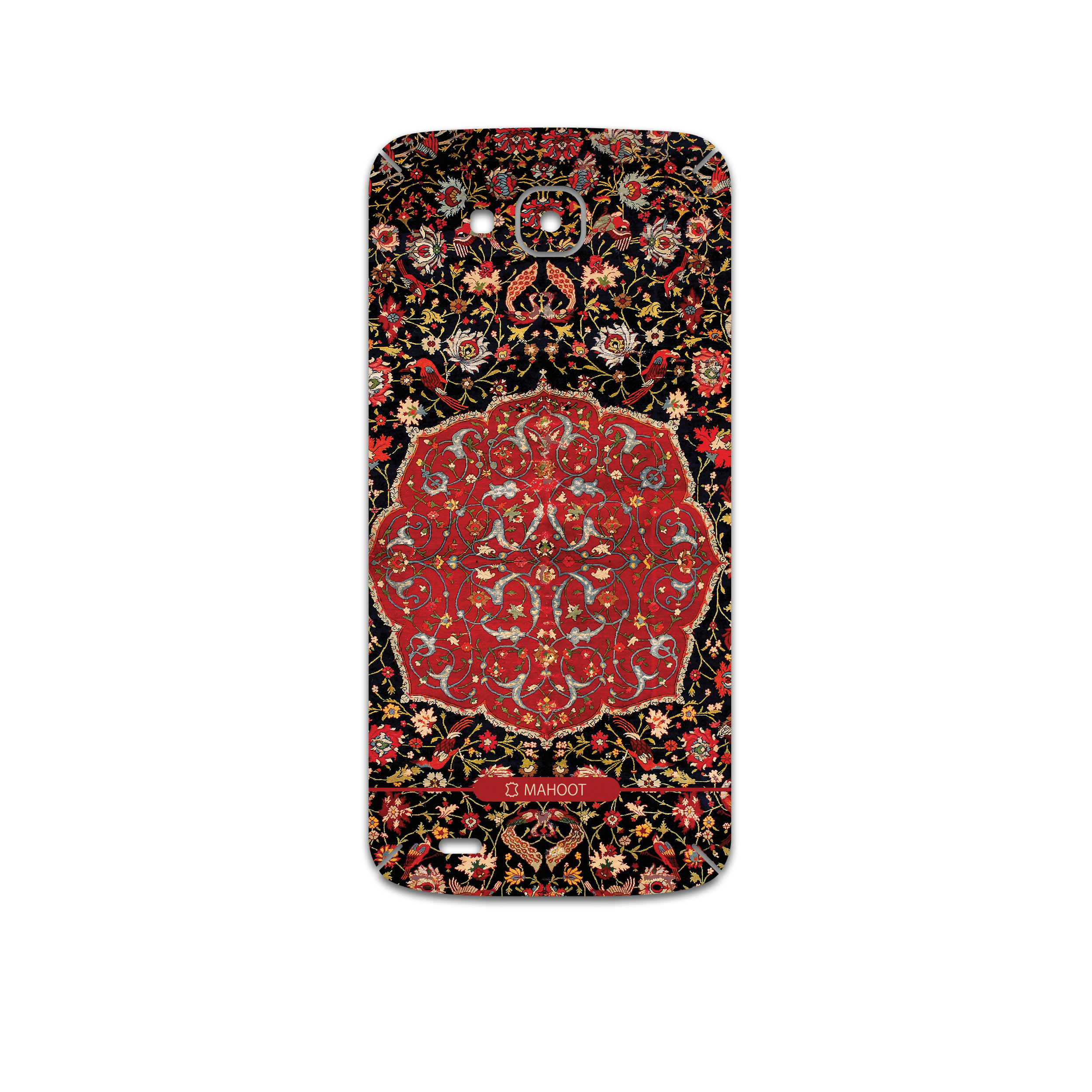 برچسب پوششی ماهوت مدل Persian-Carpet-Red مناسب برای گوشی موبایل ال جی X venture
