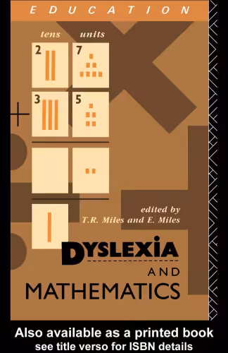 خرید و دانلود نسخه کامل کتاب Dyslexia and Mathematics