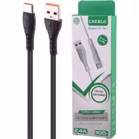 کابل تایپ سی فست شارژ Cherlo CH-TCK01 2.4A 1.1m