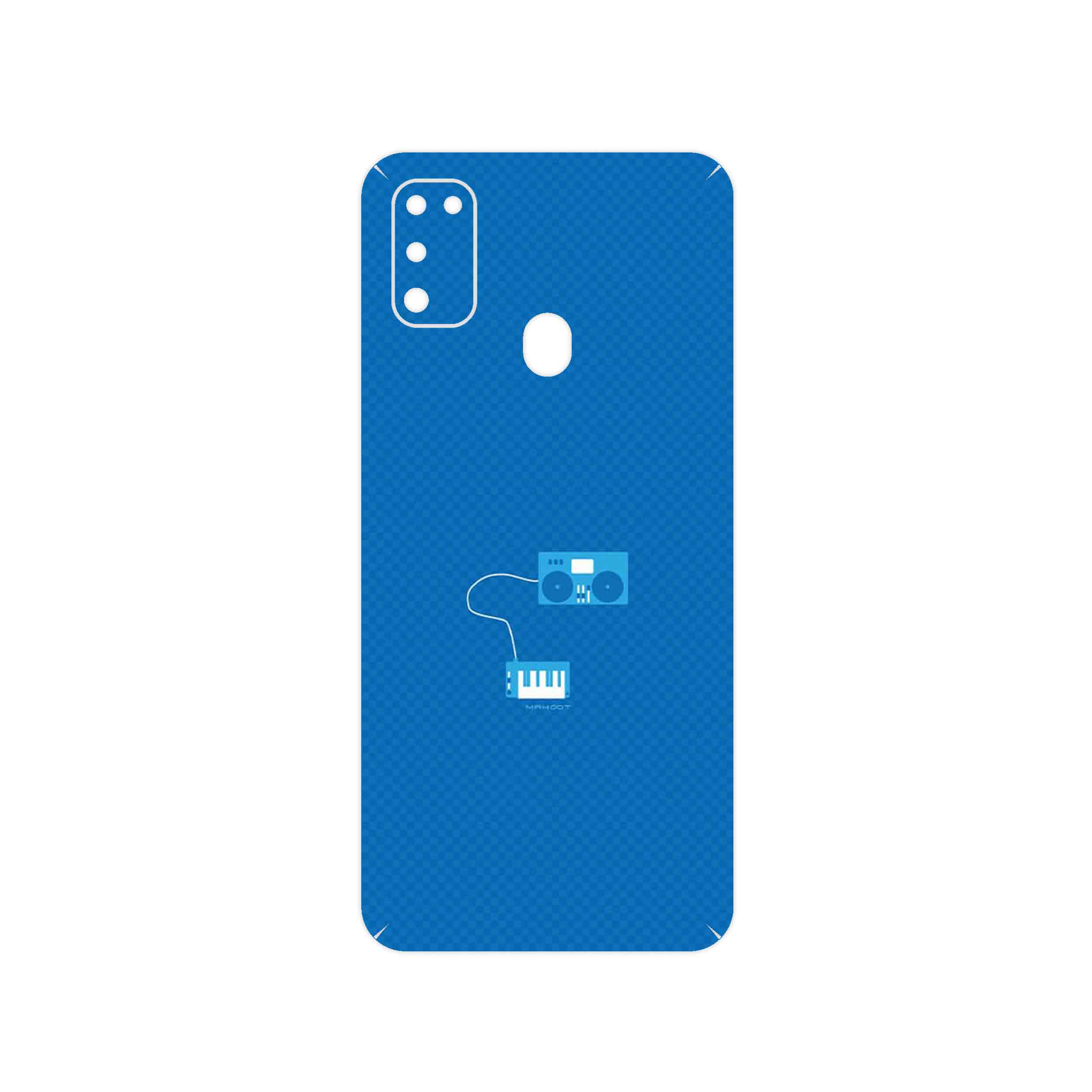 برچسب پوششی ماهوت مدل Minimal DJ Icon مناسب برای گوشی موبایل سامسونگ Galaxy M30s