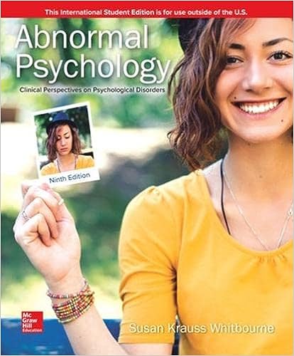 خرید و دانلود نسخه کامل کتاب Abnormal Psychology: Clinical Perspectives on Psychological Disorders (9th edition) - Pdf