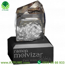 عطر ادکلن رامون مولویزار پیور وایت گلد اسکین 75 میل مردانه - زنانه