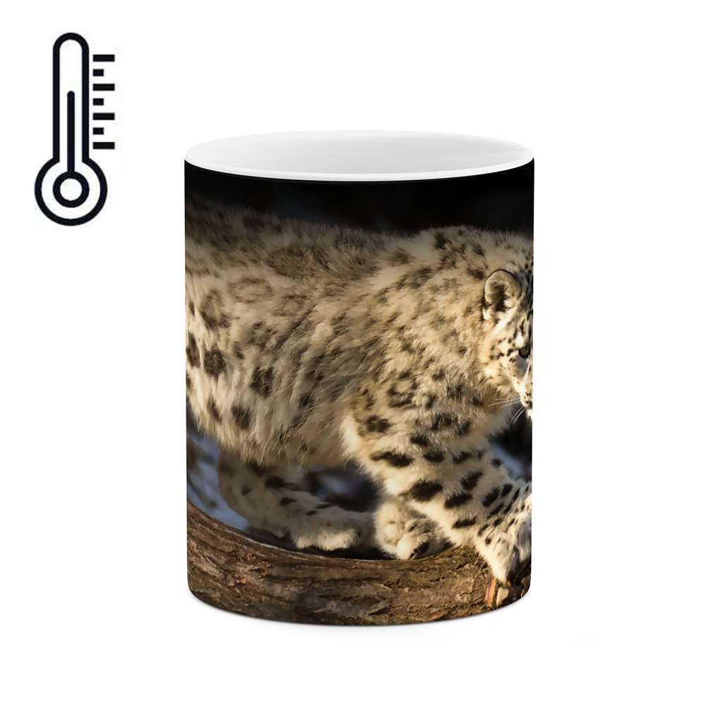 ماگ حرارتی طرح بچه شیر  مدل mgh03424