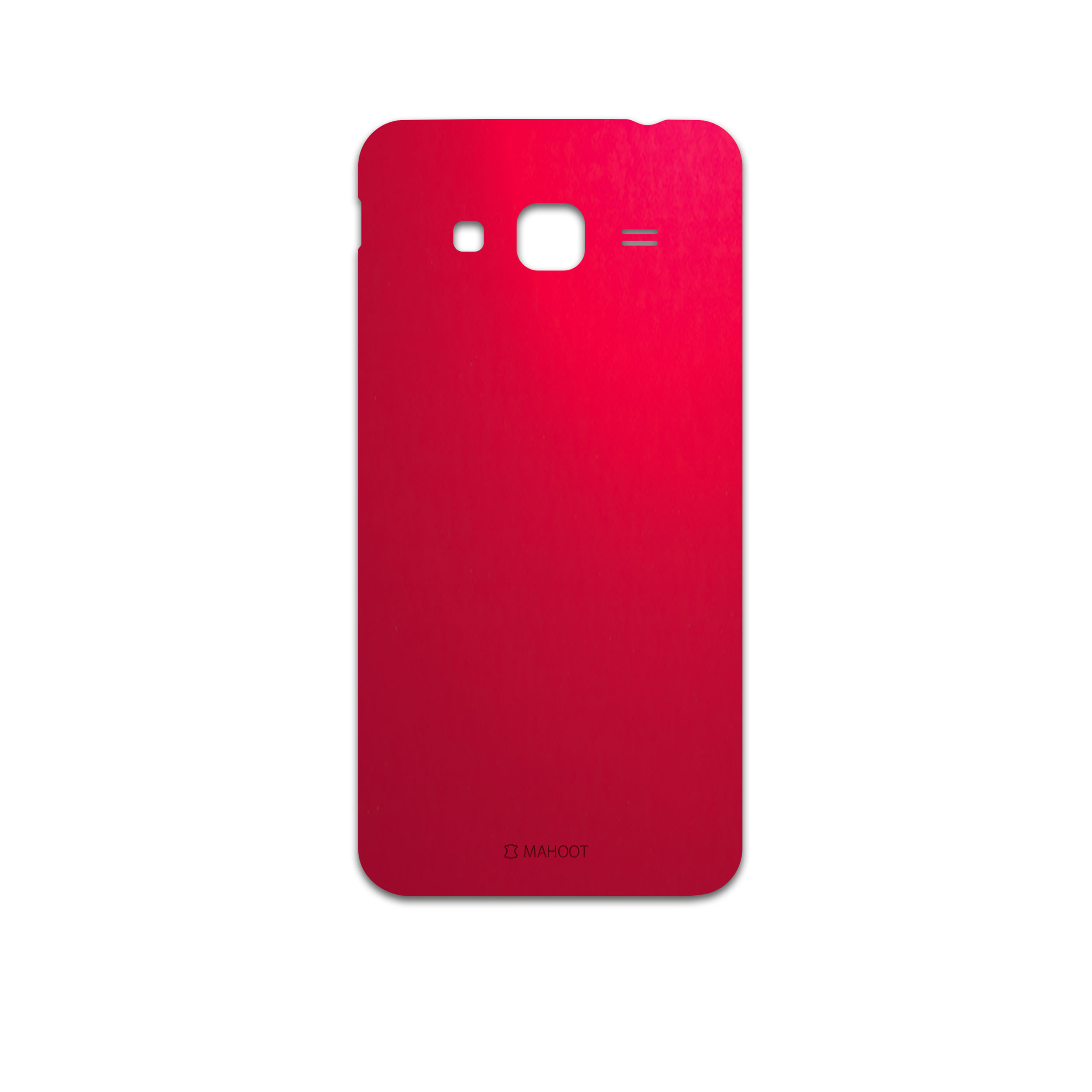 برچسب پوششی ماهوت مدل Matte-Warm-Red مناسب برای گوشی موبایل سامسونگ Galaxy J3 2016