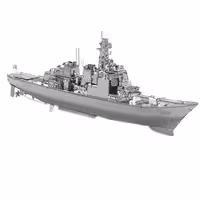 پازل فلزی سه بعدی - مدل BMK missouri ship | چاوه