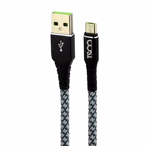 کابل تبدیل USB به MicroUSB تسکو مدل TC A104 طول 1 متر