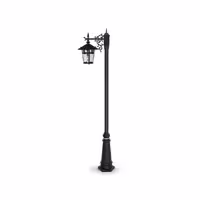 چراغ حیاطی ایستاده شب تاب مدل آبنوس SH-105711320