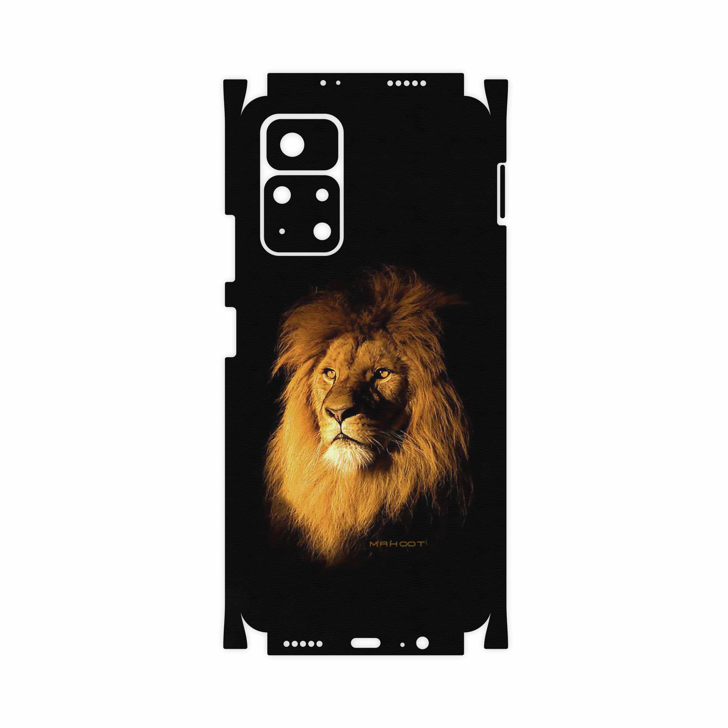 برچسب پوششی ماهوت مدل Lion-FullSkin مناسب برای گوشی موبایل شیائومی Poco M4 Pro 5G
