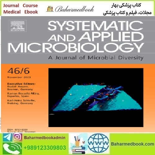 Systematic and Applied Microbiology Volume 46 Issue 1 to 6 202