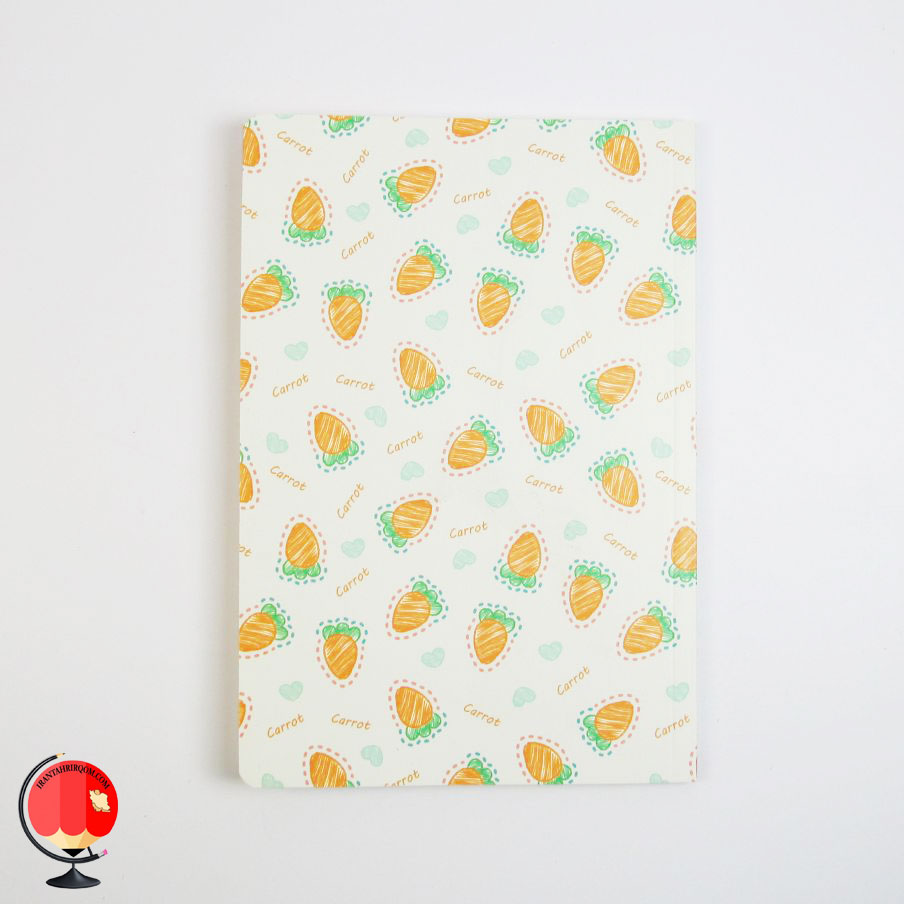 دفتر 50 برگ کرافت طرح آناناس سویل