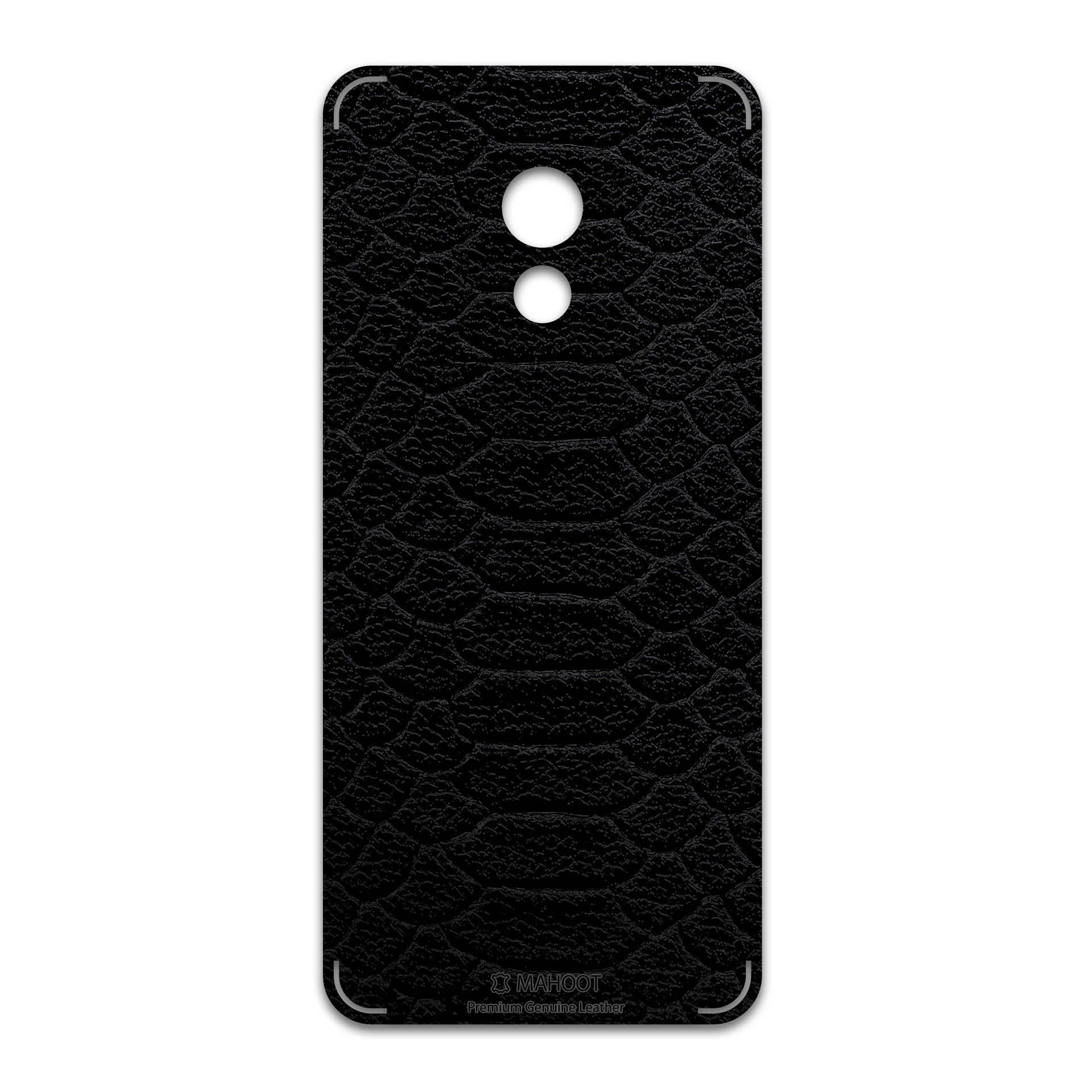 برچسب پوششی ماهوت مدل Black-Snake-Leather مناسب برای گوشی موبایل میزو Pro 6