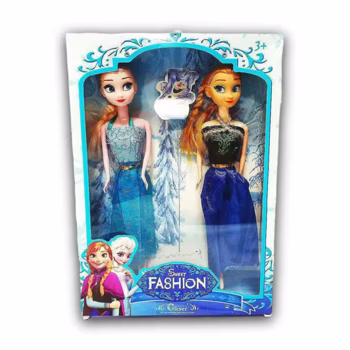 عروسک اسباب بازی فروزن Frozen سایز بزرگ دو عددی

