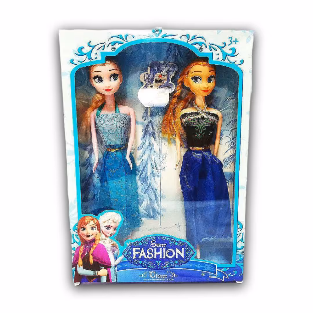 عروسک اسباب بازی فروزن Frozen سایز بزرگ دو عددی

