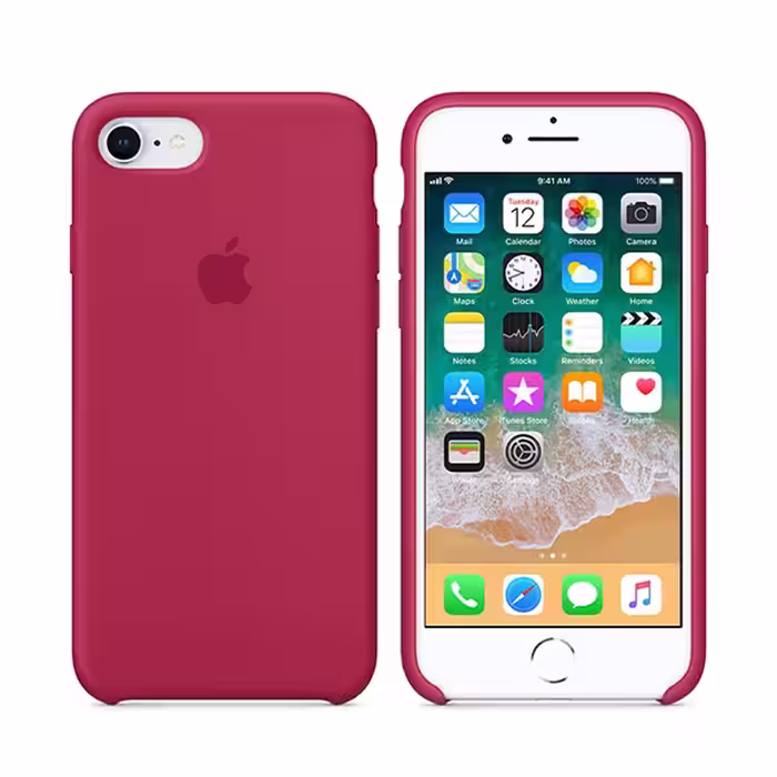کاور مدل سیلیکونی مناسب برای گوشی موبایل اپل iPhone 7/8