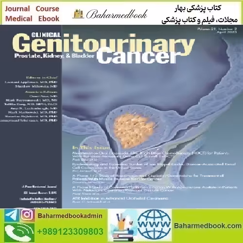 Clinical Genitourinary Cancer Volume 21 Issue 1 to 2 2023 TRUE