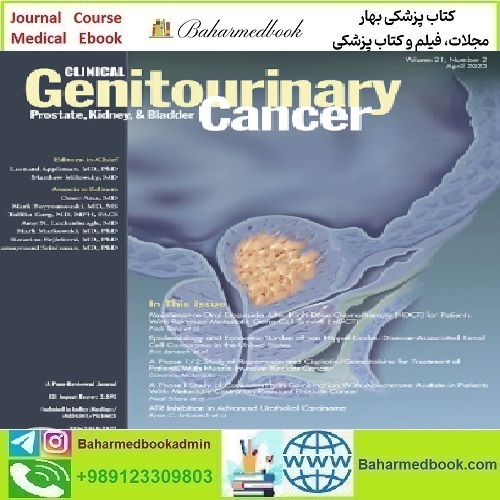 Clinical Genitourinary Cancer Volume 21 Issue 1 to 2 2023 TRUE