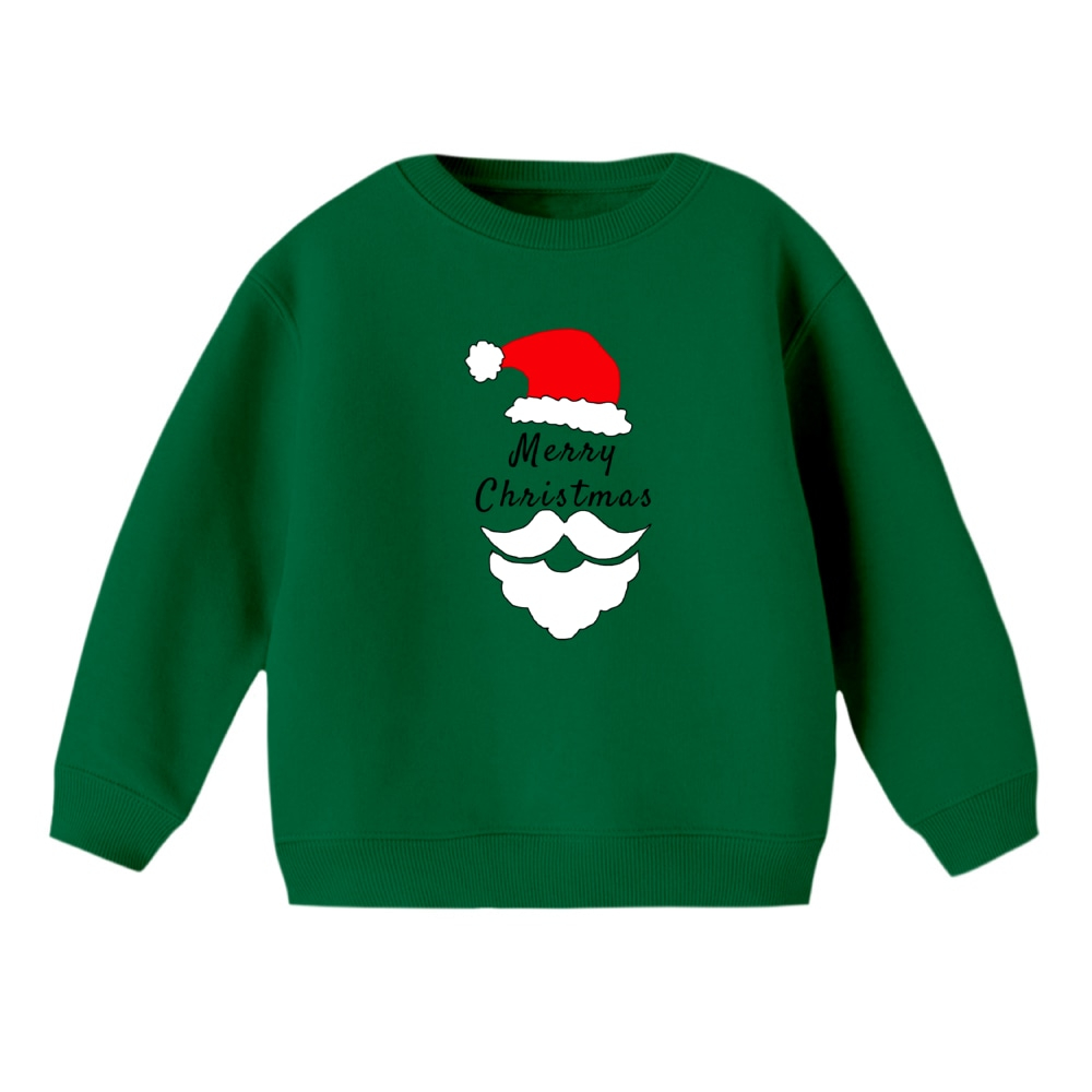 سویشرت بچگانه مدل بابانوئل کریسمس کد 49 رنگ سبز