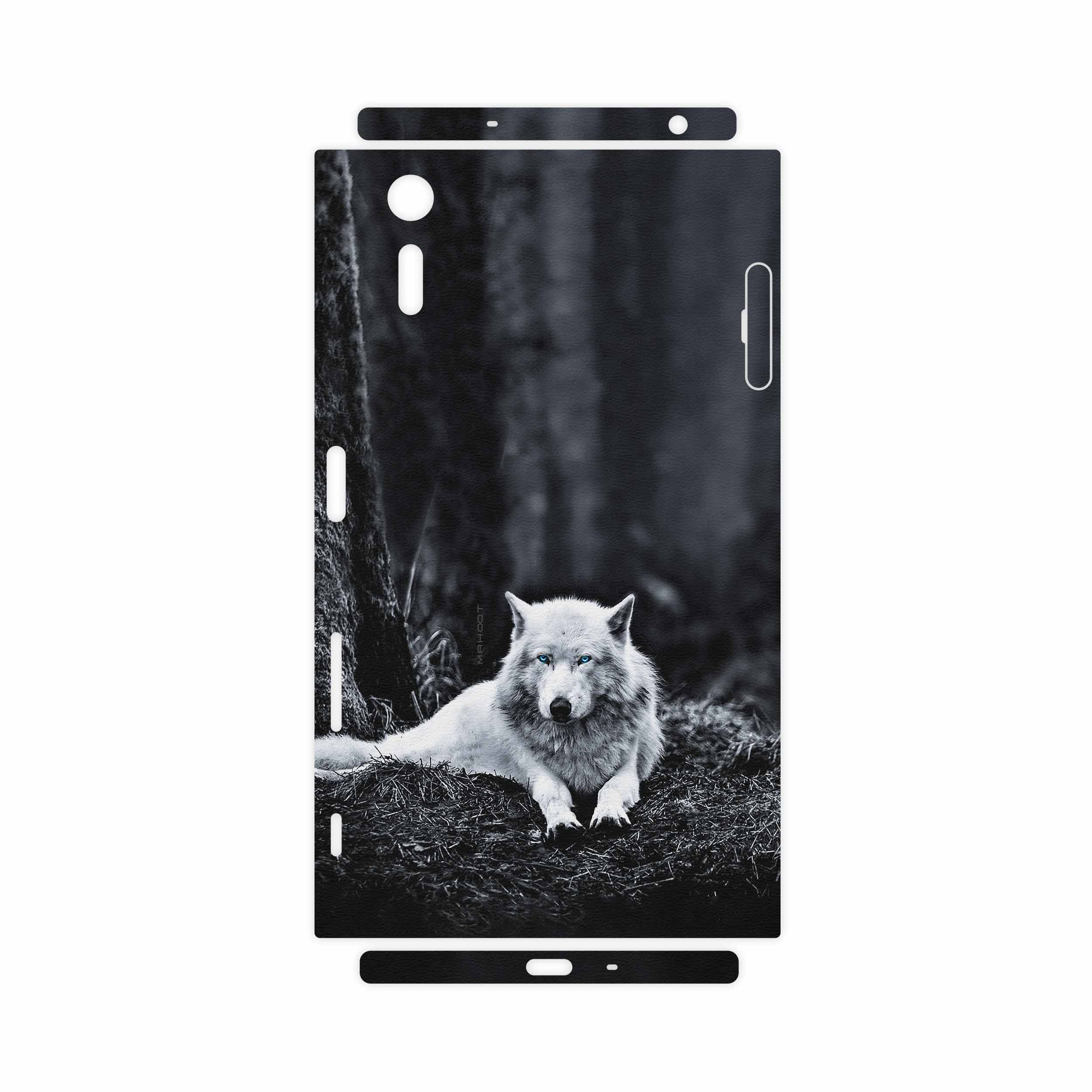 برچسب پوششی ماهوت مدل Dire Wolf-FullSkin مناسب برای گوشی موبایل سونی Xperia XZ
