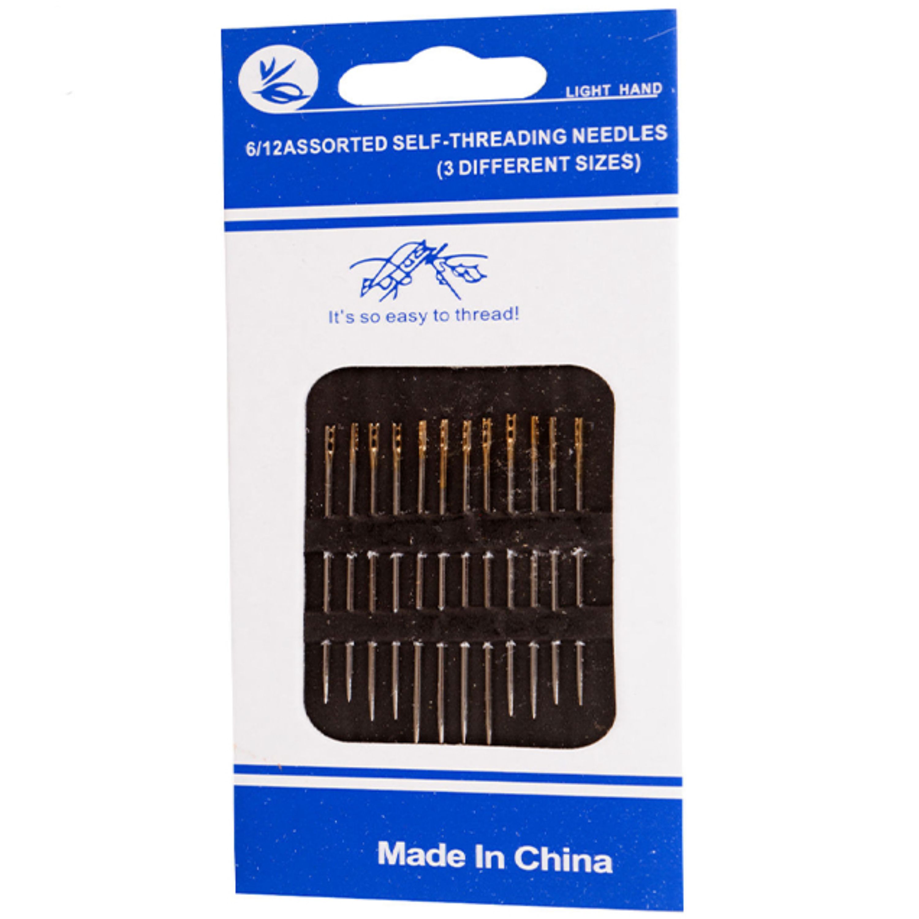 ست سوزن خیاطی ته باز (ته چاکدار یا آسان نخ شو) (خرازی)