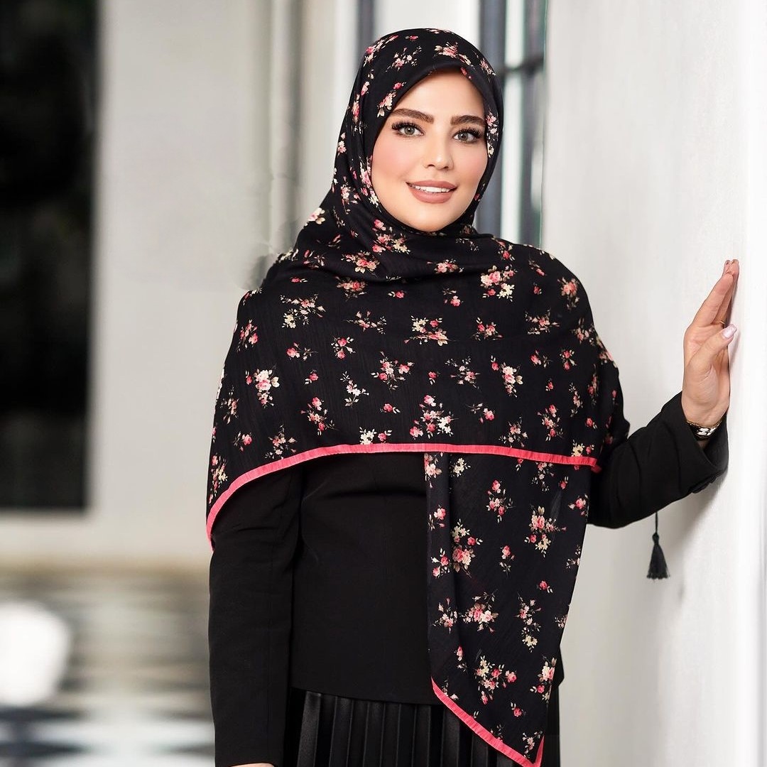 روسری سوپر نخ گلگلی ( کد 227)