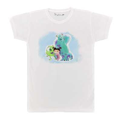 تی شرت آستین کوتاه بچگانه پرمانه طرح کارخانه هیولاها کد pmt.7827