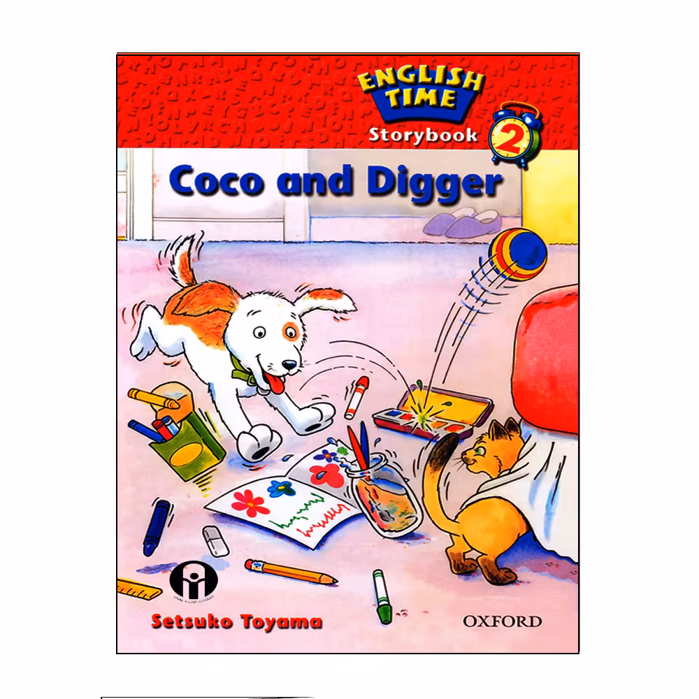 کتاب English Time Storybook 2 Coco And Digger اثر Setsuko Toyama انتشارات الوندپویان
