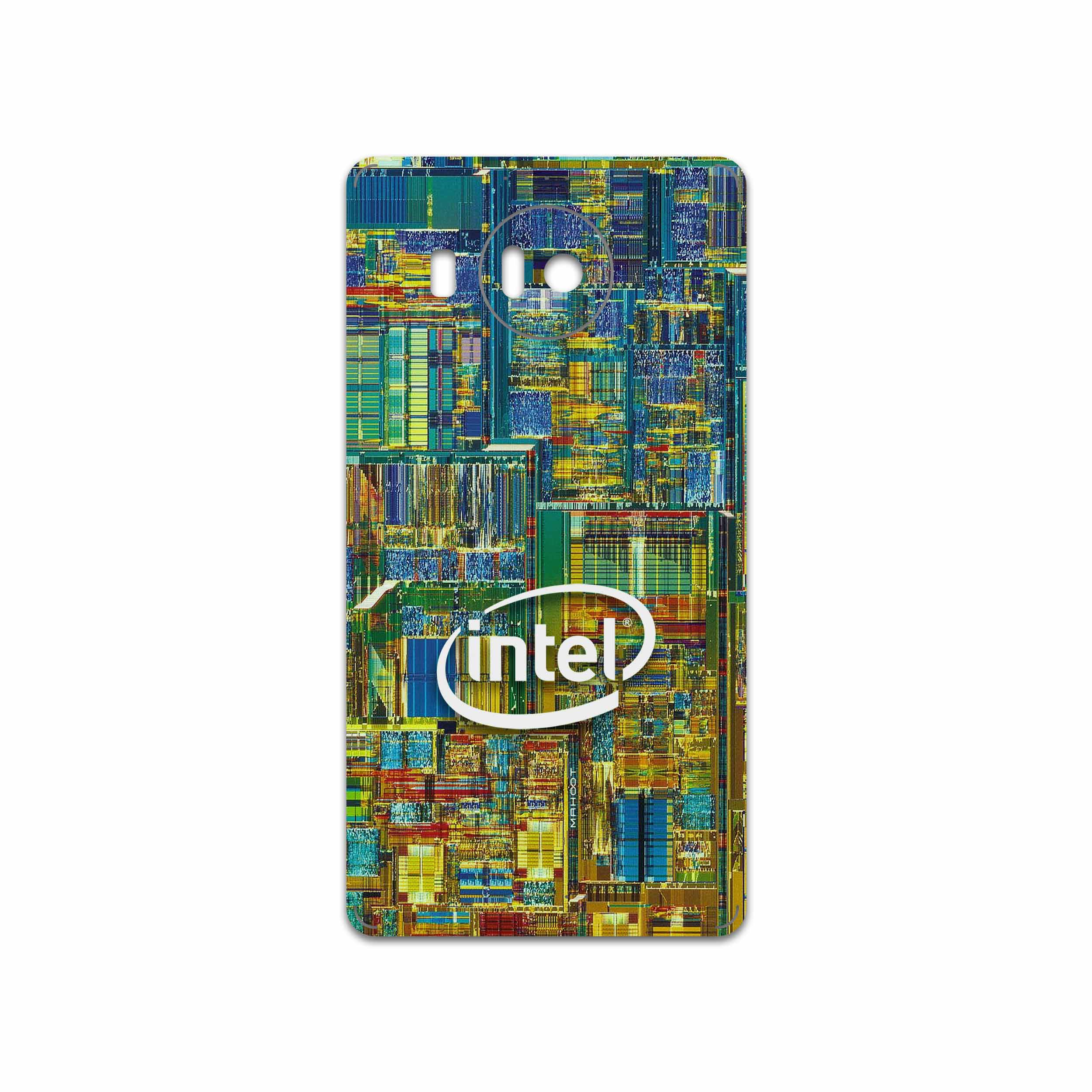 برچسب پوششی ماهوت مدل Intel Brand مناسب برای گوشی موبایل مایکروسافت Lumia 950 XL