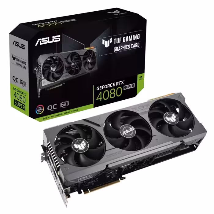 کارت گرافیک ایسوس مدل TUF Gaming GeForce RTX™ 4080 SUPER 16GB GDDR6X OC Edition