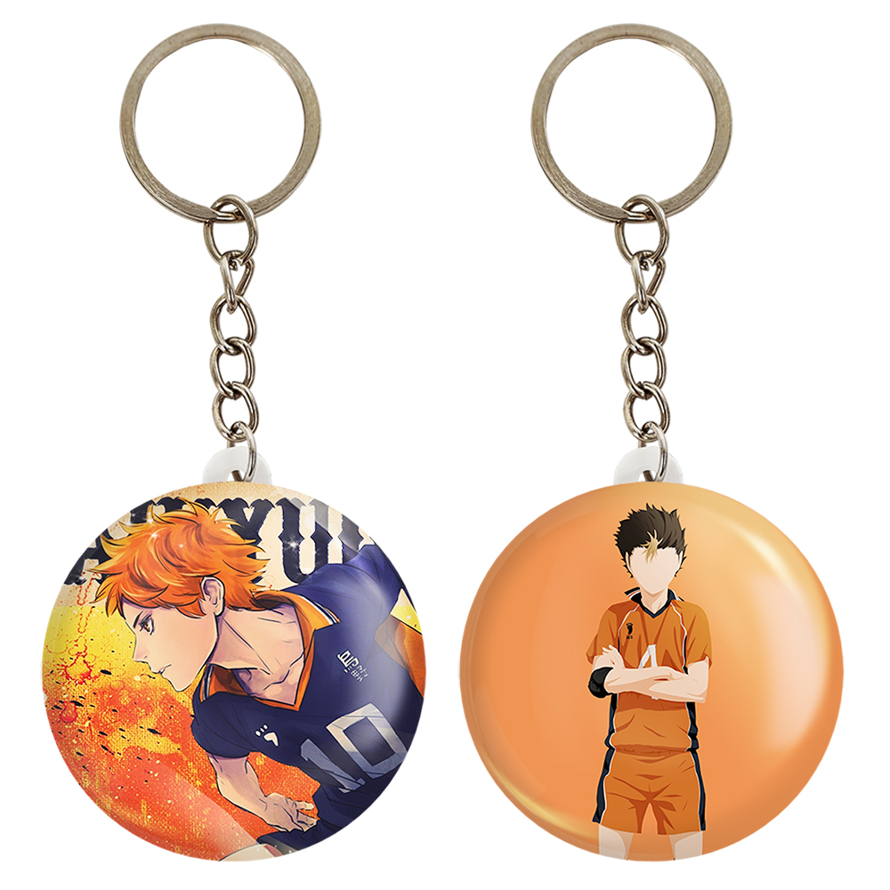 جاکلیدی خندالو مدل نیشینویا یو و هیناتا شویو انیمه هایکیو Haikyu کد 1778717781 مجموعه 2 عددی