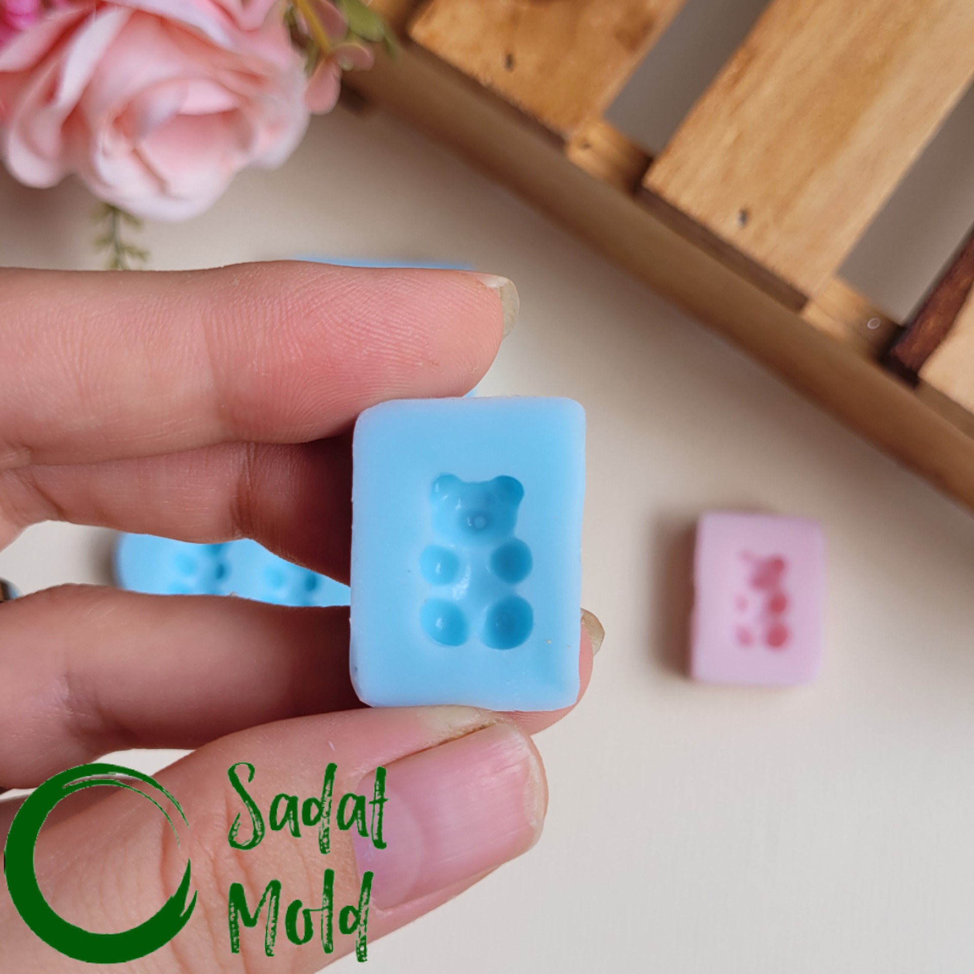 قالب سیلیکونی پاستیل خرسی تکی