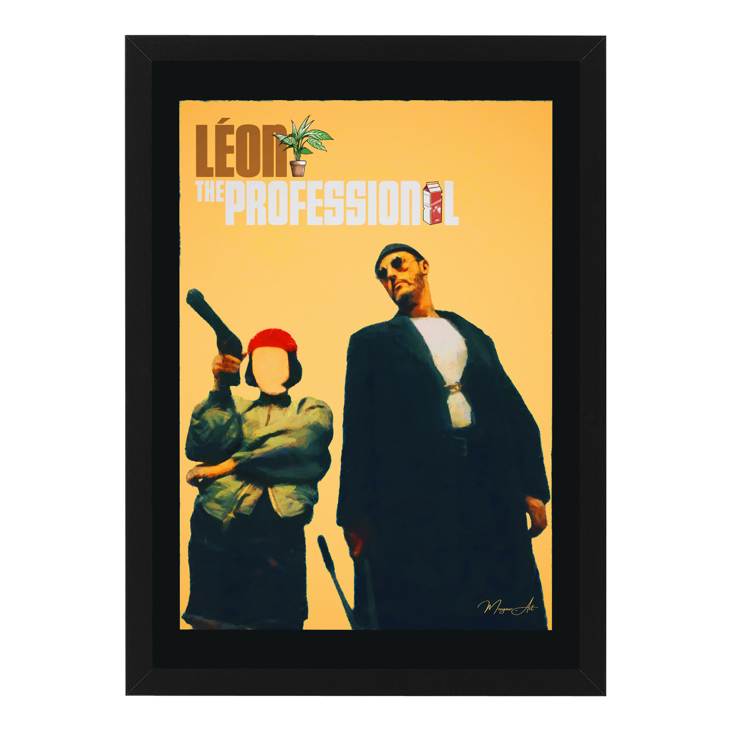 تابلو میورآرت طرح لئون