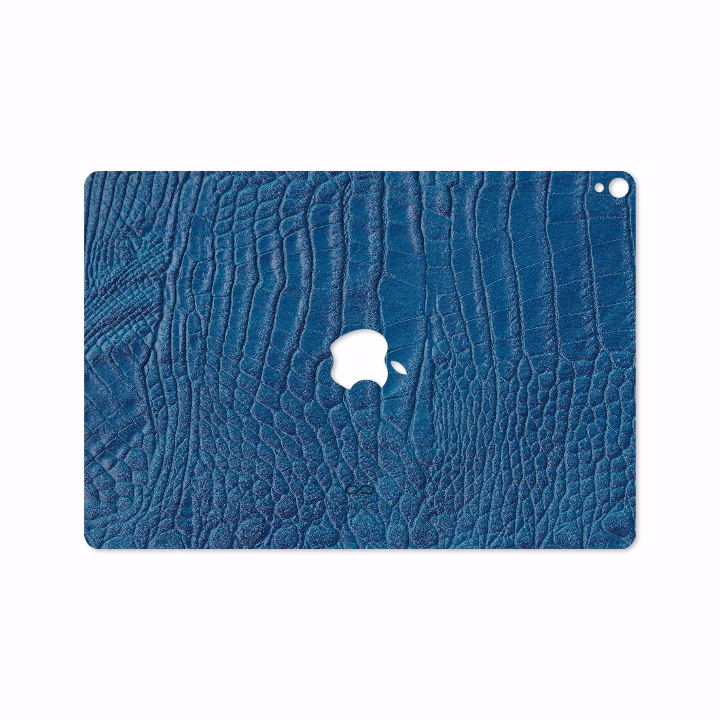 برچسب پوششی ماهوت مدل Blue-Crocodile-Leather مناسب برای تبلت اپل iPad Pro 10.5 2017 A1701