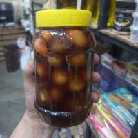 ترشی سیر  سه ساله - سرکه طبیعی - خوشمزه و خوش طعم 