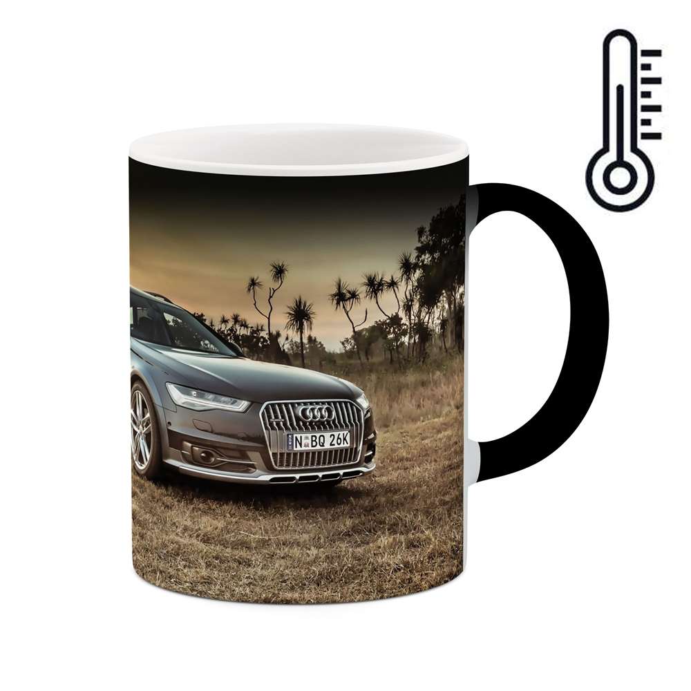 ماگ حرارتی طرح ماشین آئودی مدل mgh01298