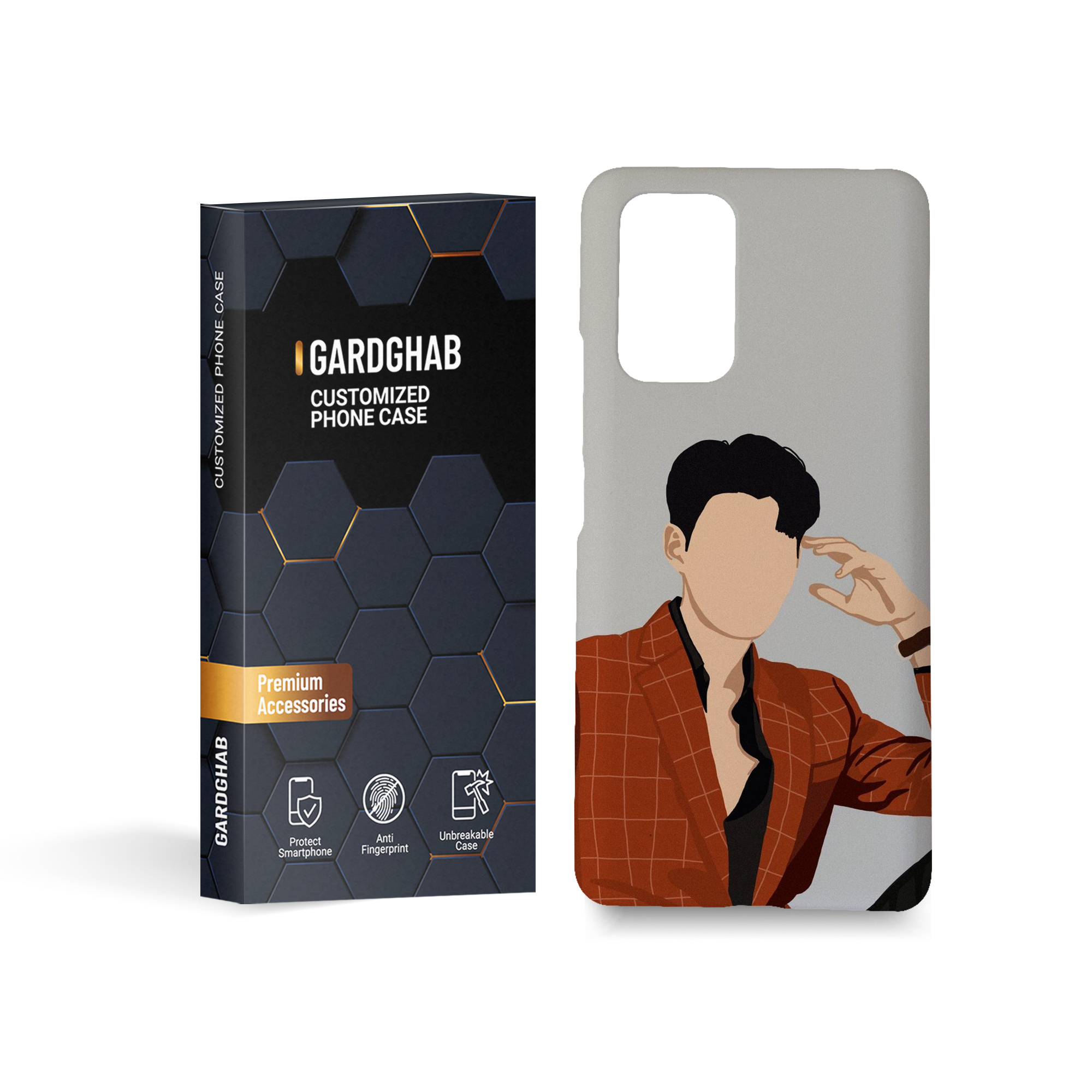 کاور گارد قاب مدل پسرانه مناسب برای گوشی موبایل شیائومی  redmi note 10 pro 4g